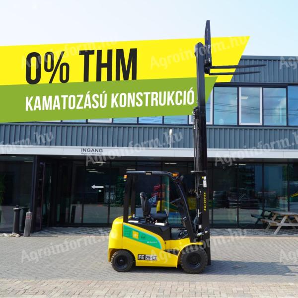 Electric forklift (max. 2500 kg) / Eurotrac FE25-1 - 0% APR