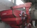 Kuhn M863 fertilizer spreader 15 q, 18/24 m + Levsak crane