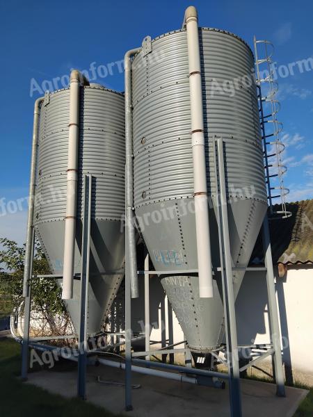 Used feed silos