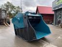 MB Crusher BF120, 4 stone crushing buckets