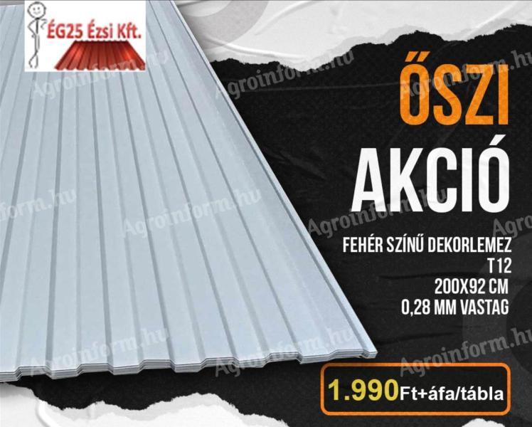 Trapezoidal sheet - Autumn promotions