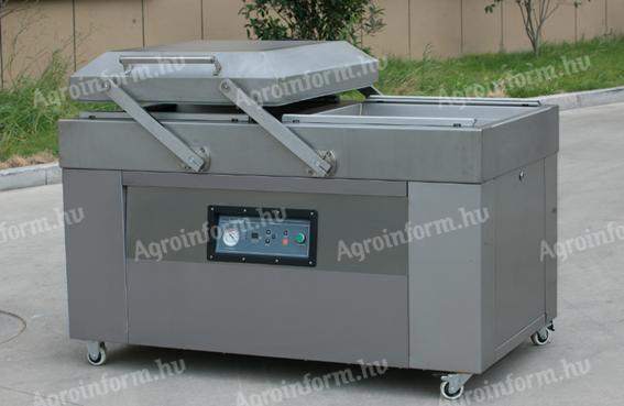 Double chamber vacuum packaging machine 800 mm welding length