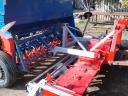 Rotary cutter and seed drill