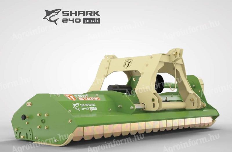 New! Shark 240 Professional mulcher