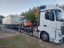 Container, trailer, mobile home, machinery transport