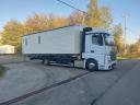 Container, trailer, mobile home, machinery transport