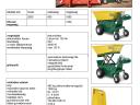 High performance electric mini dump truck - PowerPac - MCE1000H