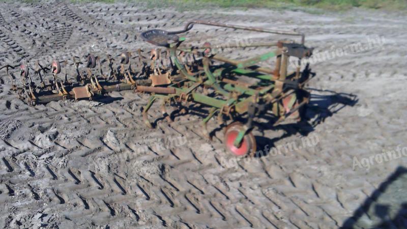 Cultivator de grădinărit cu 6 rânduri + cultivator de câmp gruber 2 în 1