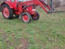 Mtz 50 with front loader, bale fork, soil bucket, big bag bag lifter, manure fork