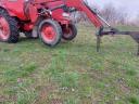 Mtz 50 with front loader, bale fork, soil bucket, big bag bag lifter, manure fork