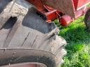 Mtz 50 with front loader, bale fork, soil bucket, big bag bag lifter, manure fork