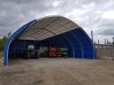 Machine shed, warehouse, tent, tarpaulin shed, agricultural storage tent with building permit