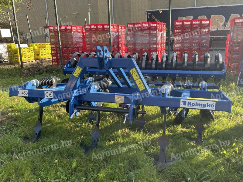 Grubber Rolmako U 453 mit 2,6 m Spiralfeder