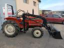 Hinomoto E2804 type, power steering, all-wheel drive, front loader 28 HP tractor