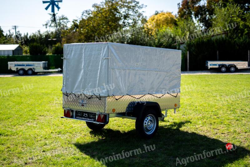 New premium TPV 2010 with aluminium tarpaulin trailer with registration plate 521 000 Ft