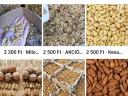 Milotai walnuts, almonds, hazelnuts, cashew nuts