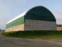 Covered manure storage - manure storage cover - manure storage cover construction