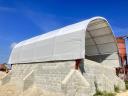 Covered manure storage - manure storage cover - manure storage cover construction