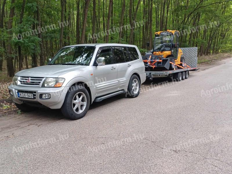 Stabilne czyszczenie, przenoszenie materiałów, transport przyczep