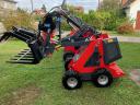 Quad (4x4) mini loader USA. Briggs with 13,5 hp engine, for sale due to disuse