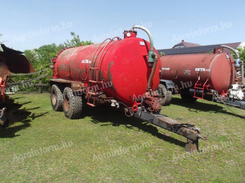 Detk 138 Schnüffler, 8000 Liter zu verkaufen