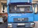 MAN truck with tarpaulin