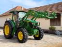 John Deere 6100 RC Premium tractor with loader