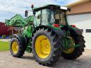 John Deere 6100 RC Premium tractor with loader