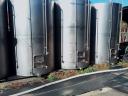 Stainless steel food industry wine tanks 5000 litres, 82 Ft/liter