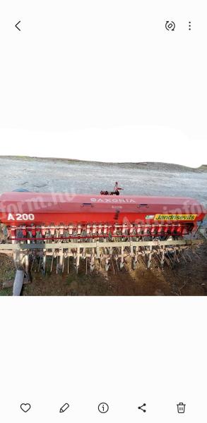 Saxonia A200 seed drill