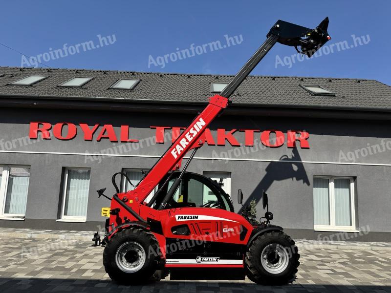 Faresin 6.26 Classic telescopic handler - from stock - Royal Tractor