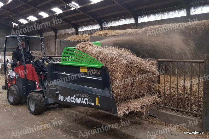 Design ușor pentru încărcător compact, tractor încărcător de nisip, încărcător telescopic