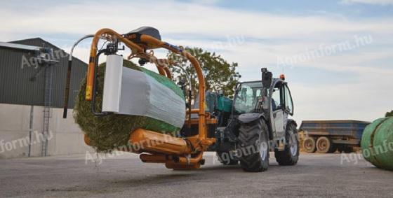 Balicí stroj TANCO S200 pro nakladač, čelní nakladač traktoru, teleskopický nakladač, tříbodový nakladač.