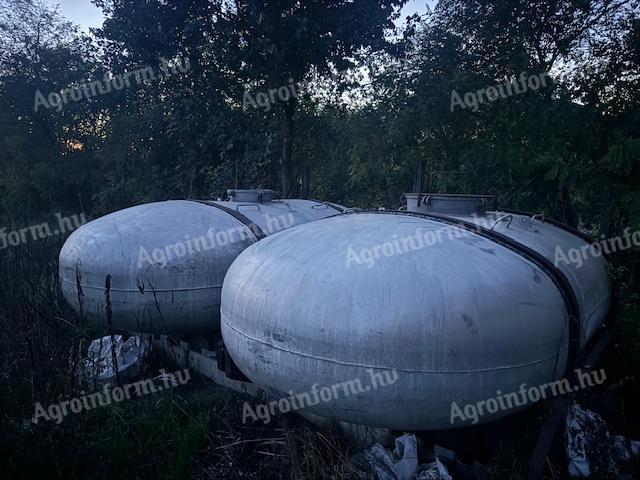 Transport tank 4500 litres, 3 pcs