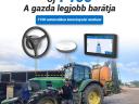 Samodejni krmilni sistem za traktorje John Deere z bazno postajo z brezplačnim znakom RTK