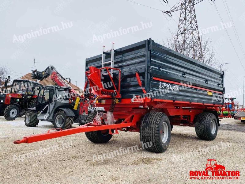 PALAZ / PALAZOGLU 12T - TWO AXLE TRAILER - AVAILABLE FROM STOCK - ROYAL TRACTOR