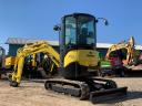 Minikoparka Yanmar VIO25-4 z napędem gumowym