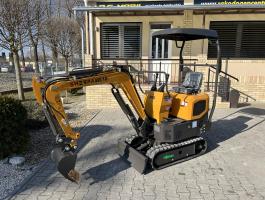 SHERPA WE10 PRO KUBOTA motoros mini kotró