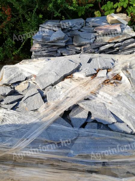 Greyish blue andesite paving stone for sale