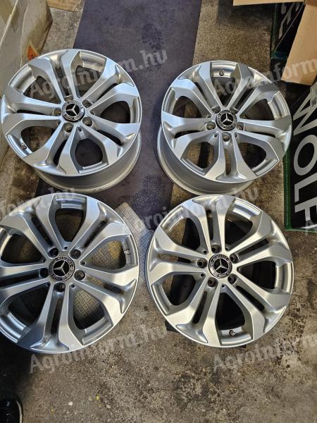 5x112 7, 5x17 ET36 Mercedes factory like new alloy wheels action