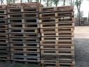 One way used wooden pallet