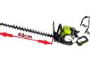 Petrol hedge trimmer 600 mm cutting length, hedge trimmer 25,4 cm³/1, 0 Le * Zipper ZI-BHS2600 *