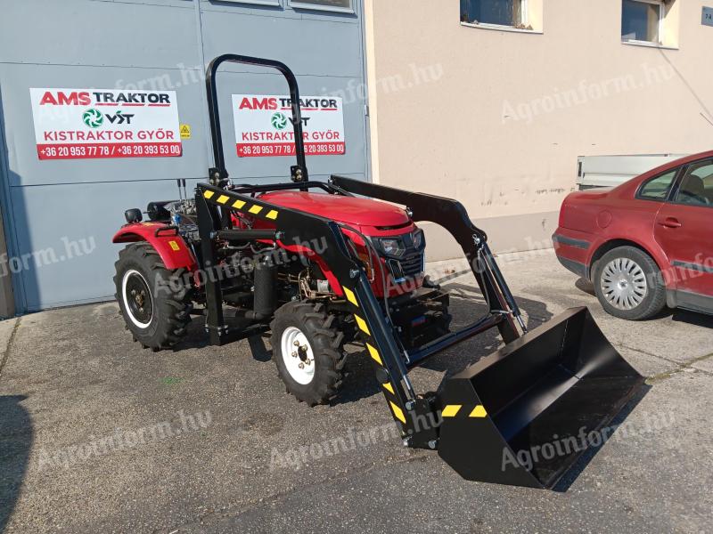 New ATY-AMS 344 all-wheel drive, power steering tractor with front loader