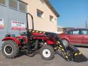 Tractor nou ATY-AMS 344 cu tracțiune integrală, servodirecție și încărcător frontal