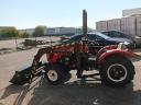 Tractor nou ATY-AMS 344 cu tracțiune integrală, servodirecție și încărcător frontal