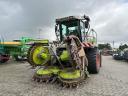 Traktor CLAAS Jaguar 850 Profistar s pojezdem za traktorem