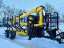 HYDROFAST H9 - FORESTRY SKID STEER - 7 M WITH CRANE - DEMONSTRATION VIDEO - ROYAL TRACTOR