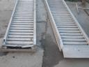 Aluminum ramp 410 x 57 x 15 flanges