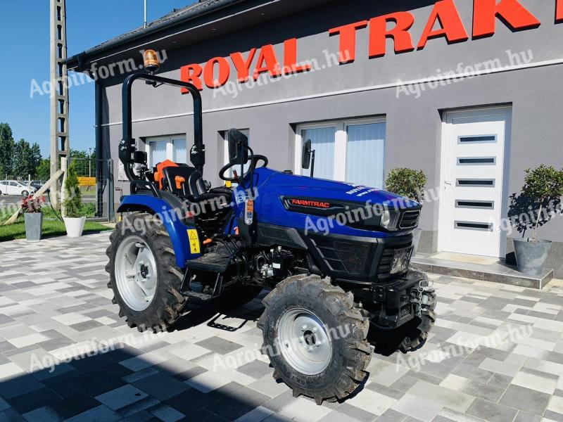 CIĄGNIK KOMPAKTOWY FARMTRAC 26 LE - 9 BIEGÓW - Z MAGAZYNU - ROYAL TRACTOR