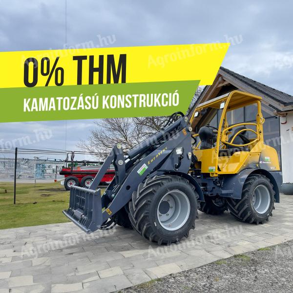 Mini încărcător frontal articulat (max. 2000 kg) / Eurotrac W12-F - 0 % APR